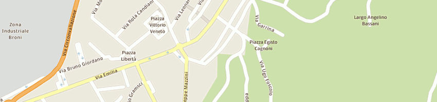 Mappa della impresa bernini massimo a BRONI
