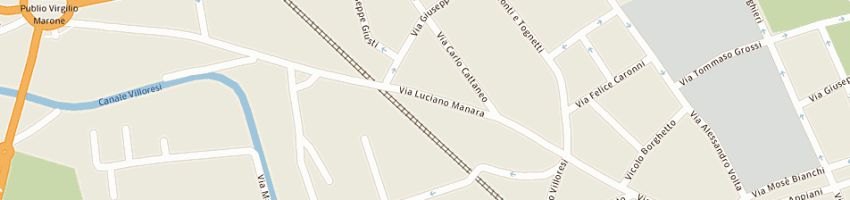 Mappa della impresa sapore antico a MONZA