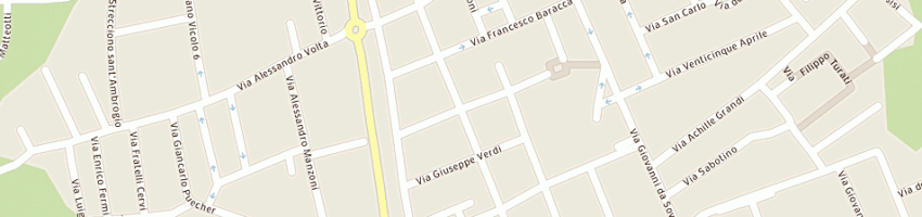 Mappa della impresa studio cagliano sas di ballabio maria angela in bonomi e c a SOVICO