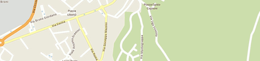 Mappa della impresa sozzi angelo a BRONI