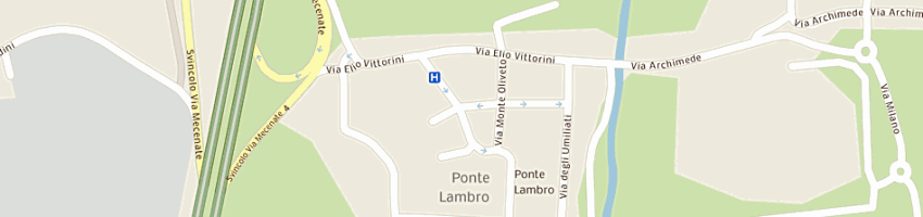 Mappa della impresa perucchini marco a MILANO