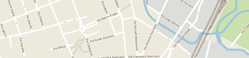 Mappa della impresa sandrini massimo angelo a MONZA