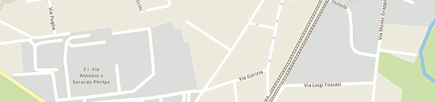Mappa della impresa tentori veicoli industriali spa a MONZA