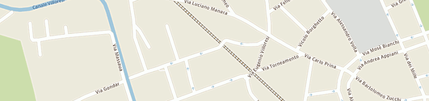Mappa della impresa monguzzi oreste a MONZA