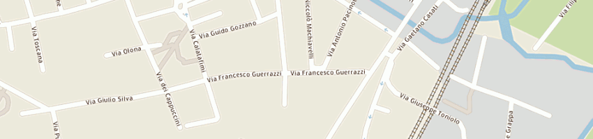 Mappa della impresa artefiore di penazzo ambrogio a MONZA