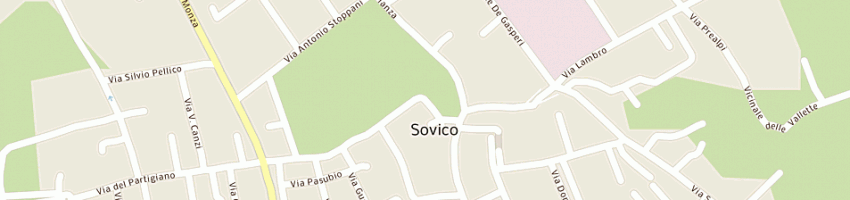 Mappa della impresa lottomatto di d aste federico a SOVICO