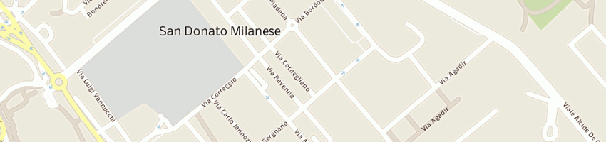 Mappa della impresa soc coop edilizia a rl inquilini eni a SAN DONATO MILANESE