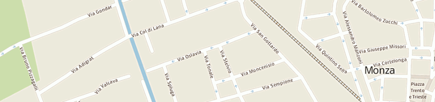 Mappa della impresa mpb sas di morlino maria e c a MONZA