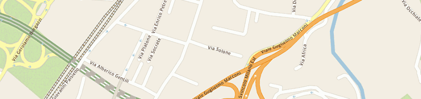 Mappa della impresa cmz di claudio mozzati a MONZA