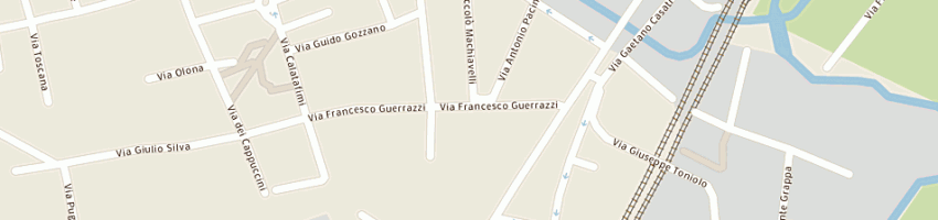 Mappa della impresa lucca andrea a MONZA