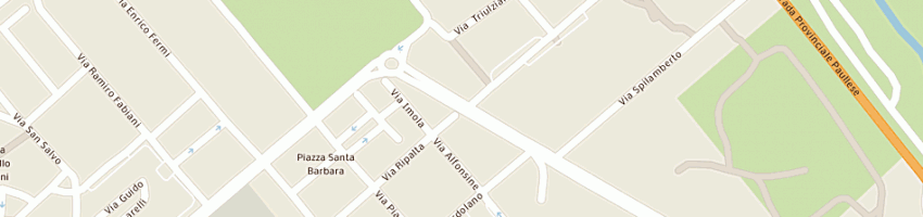 Mappa della impresa nirvana snc di alessandro ligorio e c a SAN DONATO MILANESE