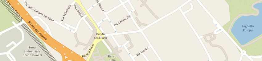 Mappa della impresa vedior lavoro temporaneo spa a SAN DONATO MILANESE