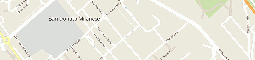 Mappa della impresa delfo srl a SAN DONATO MILANESE