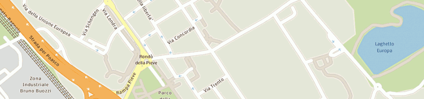 Mappa della impresa effetto sport di castellani maurizio a SAN DONATO MILANESE