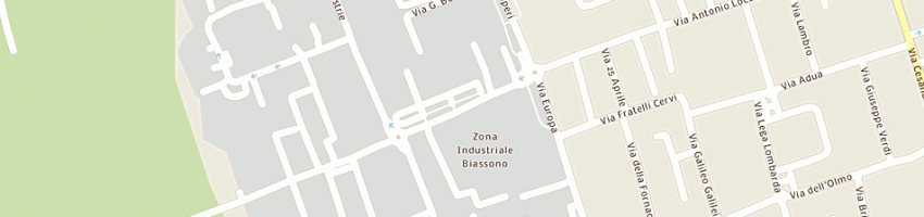 Mappa della impresa mirsa brambilla pietro e c (snc) a BIASSONO