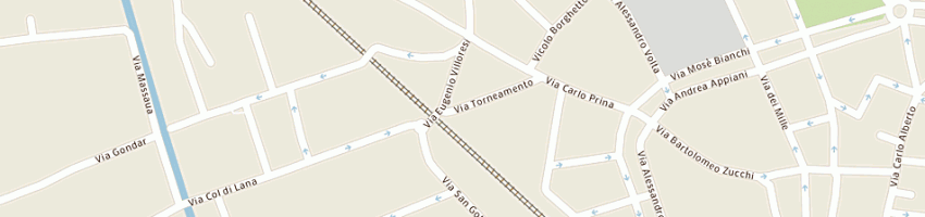 Mappa della impresa cooperativa fraternita' capitanio soc coop sociale a MONZA