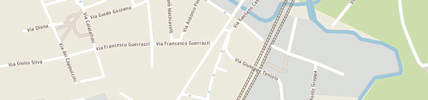 Mappa della impresa baccichet franco a MONZA