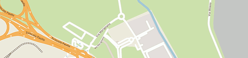 Mappa della impresa gas natural vendita italia spa a SAN DONATO MILANESE
