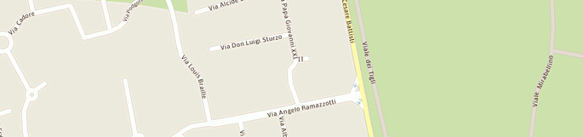 Mappa della impresa zani roberto autotrasporti a MONZA