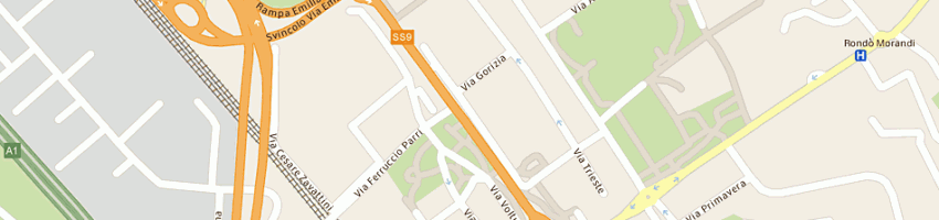 Mappa della impresa ferraro eusonio a SAN DONATO MILANESE