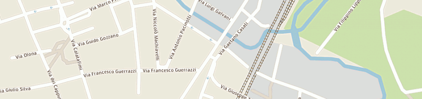 Mappa della impresa c d milano 3 srl a MONZA