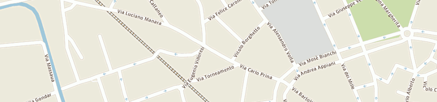 Mappa della impresa pellicce dibisi snc di bison stelvio e c a MONZA