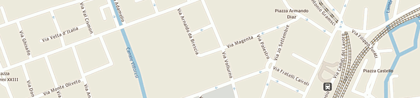 Mappa della impresa casabella di candido antonicelli e c snc a MONZA