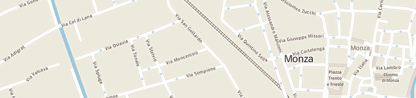 Mappa della impresa tecmo a MONZA