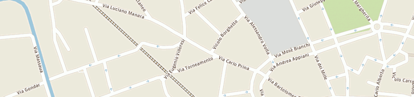 Mappa della impresa gaviraghi consulenti e associati sas di giancarlo gaviraghi e c a MONZA