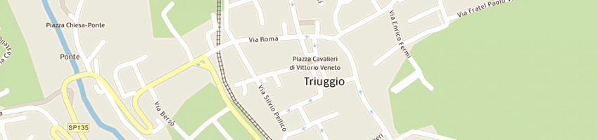 Mappa della impresa scf di casiraghi giulio e c snc a TRIUGGIO