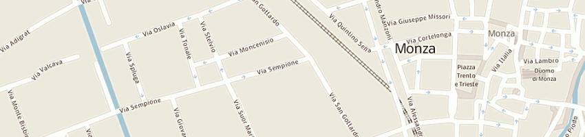 Mappa della impresa dott abbiati gabriele dott pietropoli alessandro dott cajani stefano a MONZA