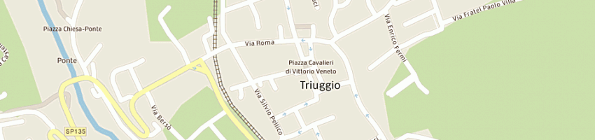 Mappa della impresa galbiati claudio a TRIUGGIO