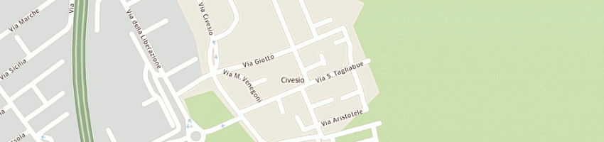 Mappa della impresa pittau aldo a SAN GIULIANO MILANESE