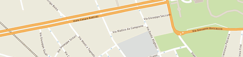 Mappa della impresa cernuschi isabella a MONZA