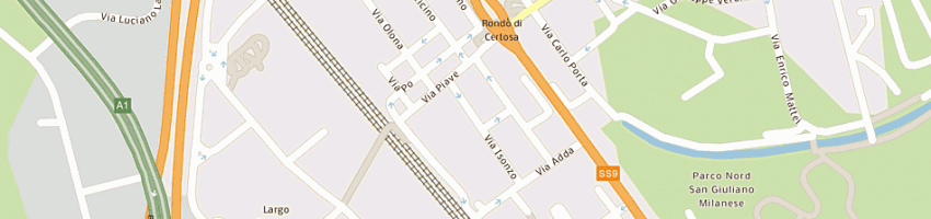 Mappa della impresa nigro antonino a MILANO