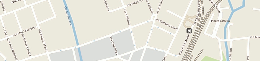 Mappa della impresa italcredi spa a MONZA