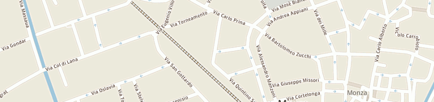 Mappa della impresa de leo franco a MONZA