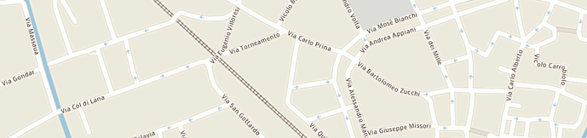 Mappa della impresa ciaps sas di gian luca ciappi e c a MONZA
