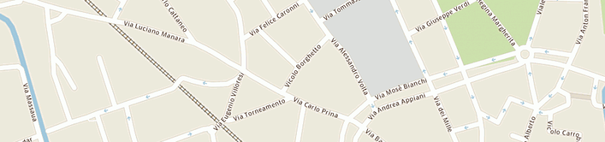 Mappa della impresa comune di monza a MONZA