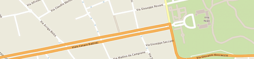 Mappa della impresa hans speidel consulenze siderurgiche sas di hans otto speidelec a MONZA