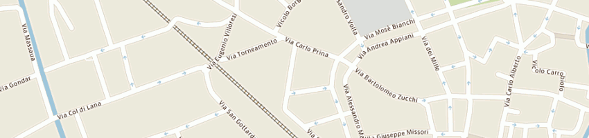 Mappa della impresa sistemi informativi srl a MONZA