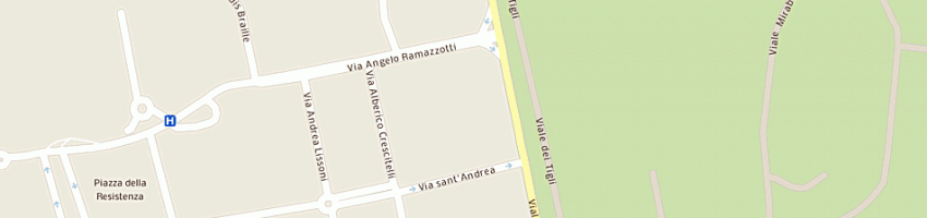 Mappa della impresa sporting club monza a MONZA