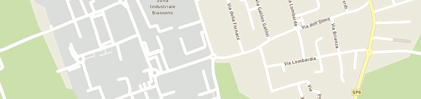 Mappa della impresa detech snc di monguzzi elvezio e c a BIASSONO