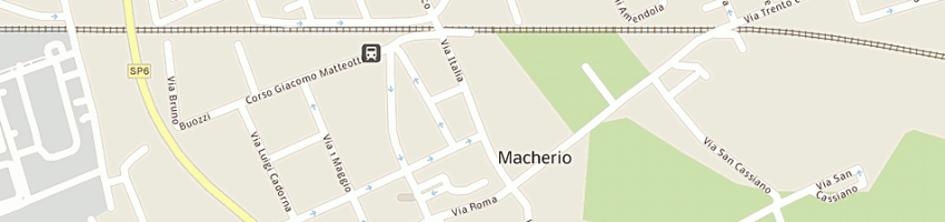 Mappa della impresa segantin gianluca a MACHERIO