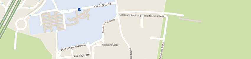 Mappa della impresa cozzi paola a SEGRATE
