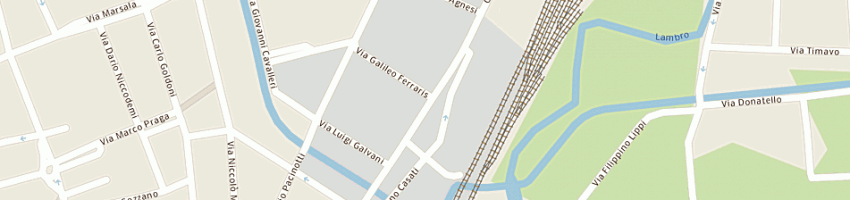 Mappa della impresa il fascino sas di hu libing e c a MONZA