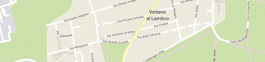 Mappa della impresa lesidata (sas) a VEDANO AL LAMBRO