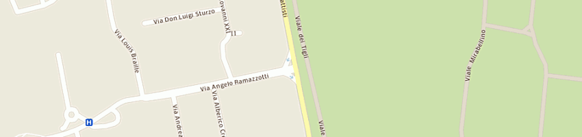 Mappa della impresa new style di simone beretta a MONZA