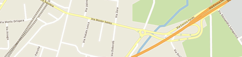 Mappa della impresa motta pelli (srl) a MONZA