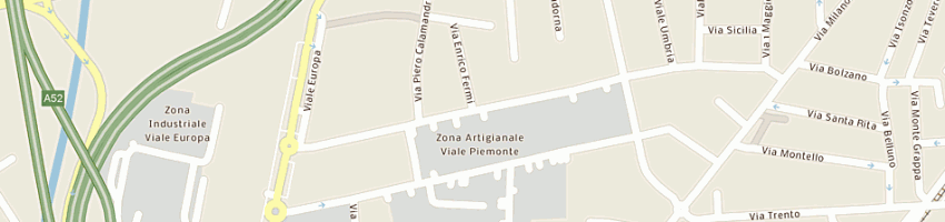 Mappa della impresa volpe scorte srl a COLOGNO MONZESE